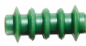 Preview: Rillen-Isolator Spur 0, grün 4,5 x 9,6 mm (24 Stück) {# 850}