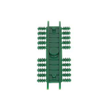 Rillen-Isolator, grün (20 Stück) {# 405}