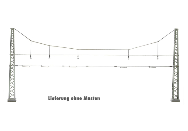 Profi-Quertragwerk, 0,7mm, Bausatz, o. Masten